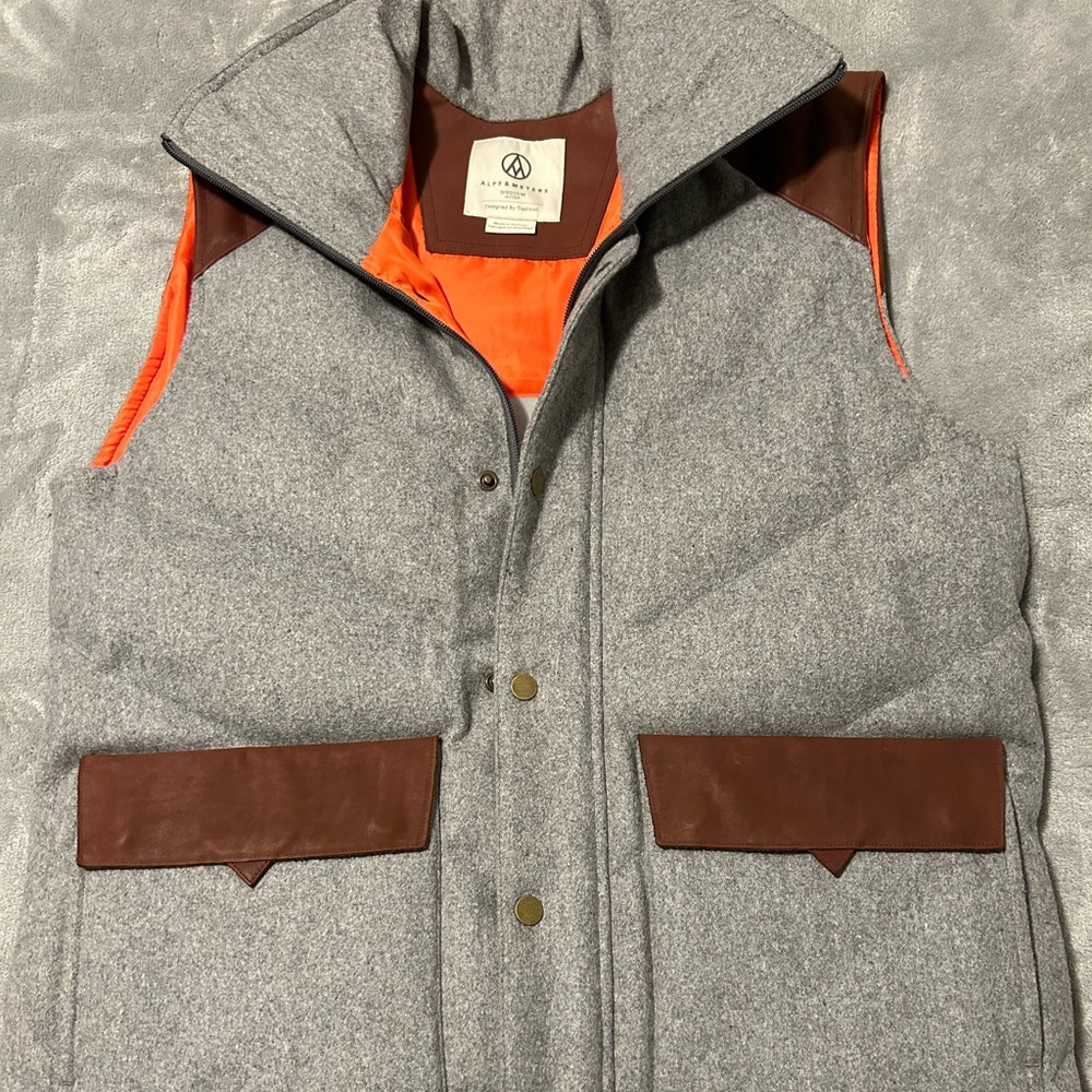 COPY - Alps & Meters alpine hooded vest - brand new worn once